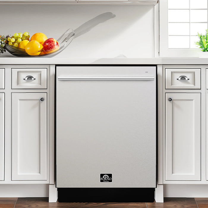 Forno Espresso Package - 30" Electric Range, 31" Refrigerator and Tall Tub Dishwasher, FBDL-011-01US