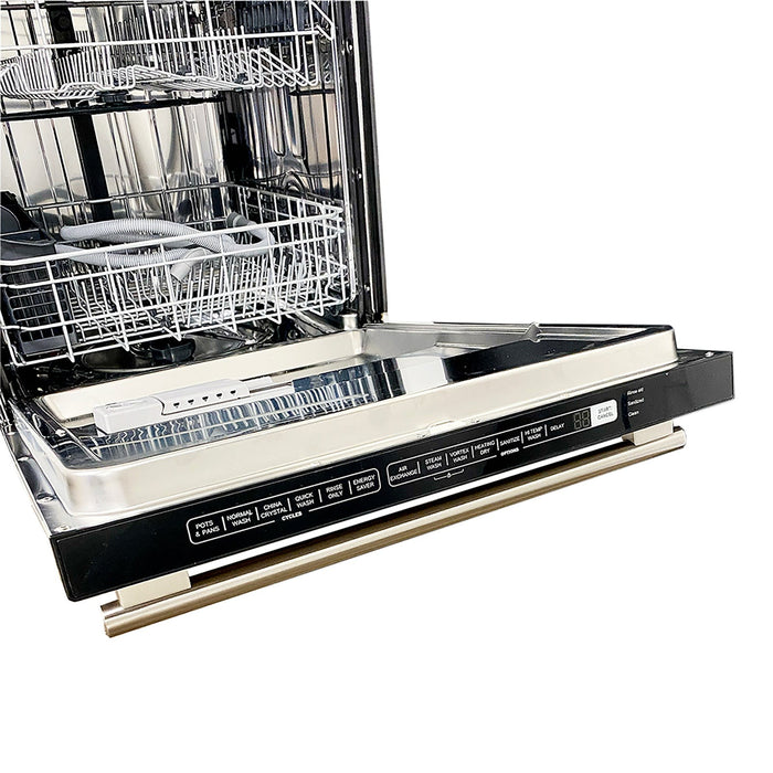 Forno 24" Pozzo Espresso Tall Tub Dishwasher