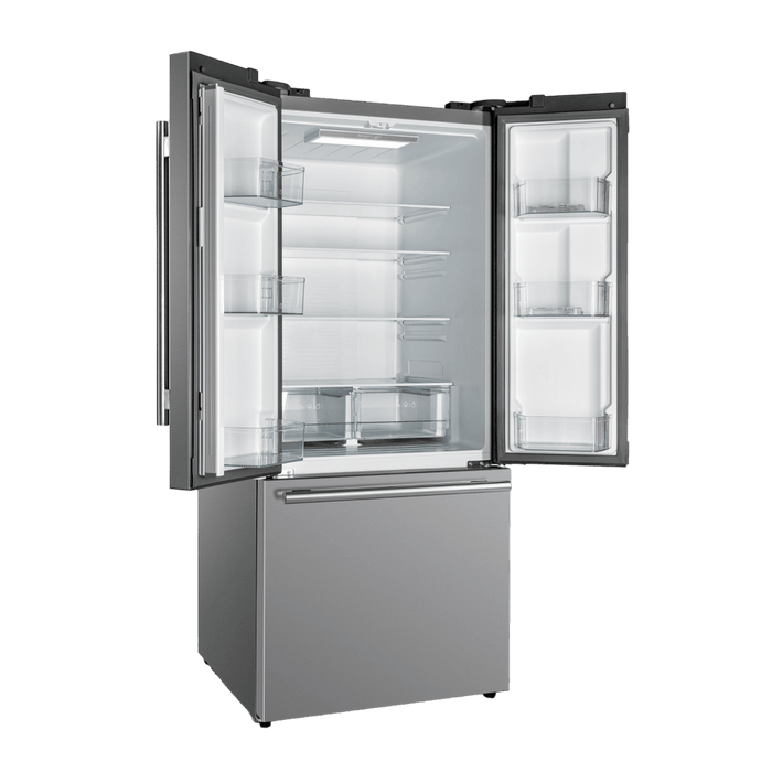 Forno 17.5 Cu. Ft. "No Frost" French Door Refrigerator w/ Ice Maker