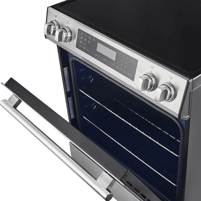 Forno Donatello - 30" Slide-In Induction Range in Stainless-Steel