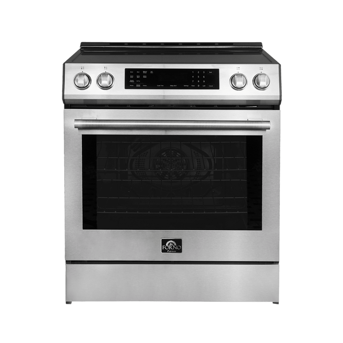 Forno Donatello - 30" Slide-In Induction Range in Stainless-Steel