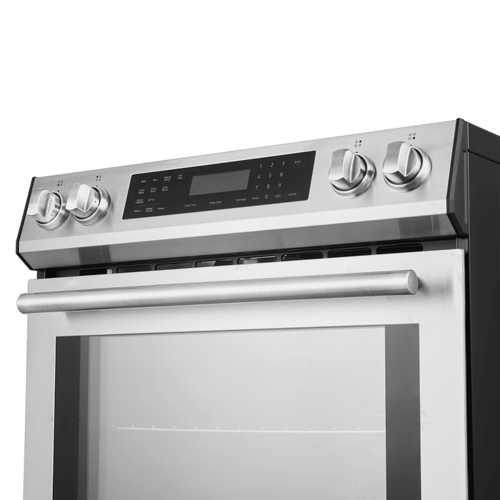 Forno Donatello - 30" Slide-In Induction Range in Stainless-Steel