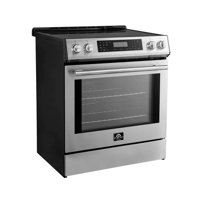 Forno Donatello - 30" Slide-In Induction Range in Stainless-Steel