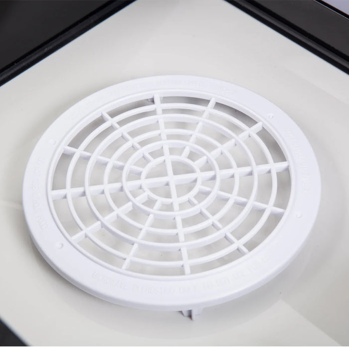 FORNO Espresso Capoliveri 30" 1.2 cu. ft. Built-In Microwave Drawer in Black with Silver Handles, FMWDR3000-30BLK