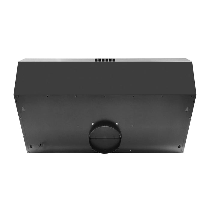 Forno Espresso Package - 30" Electric Range, Range Hood and Dishwasher in Black with Antique Brass Handles, AP-FFSEL6012-30BLK-A-A2-D