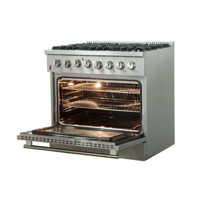 Forno Galiano 36-inch Freestanding Dual Fuel Range