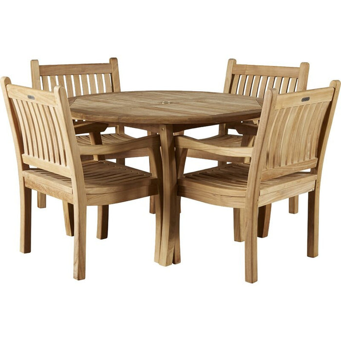 Tortuga Outdoor Jakarta 5Pc Teak Dining Set