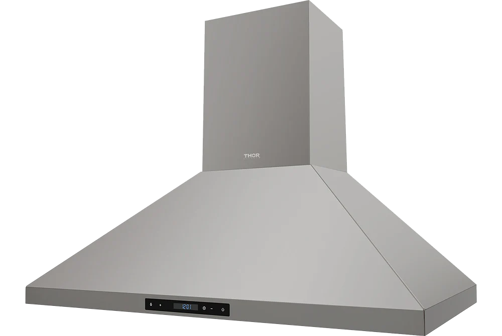 Thor Kitchen Package - 30" Induction Cooktop, Range Hood, Refrigerator with Water and Ice Dispenser, Dishwasher, Wine Cooler, AP-TIH30-W-8