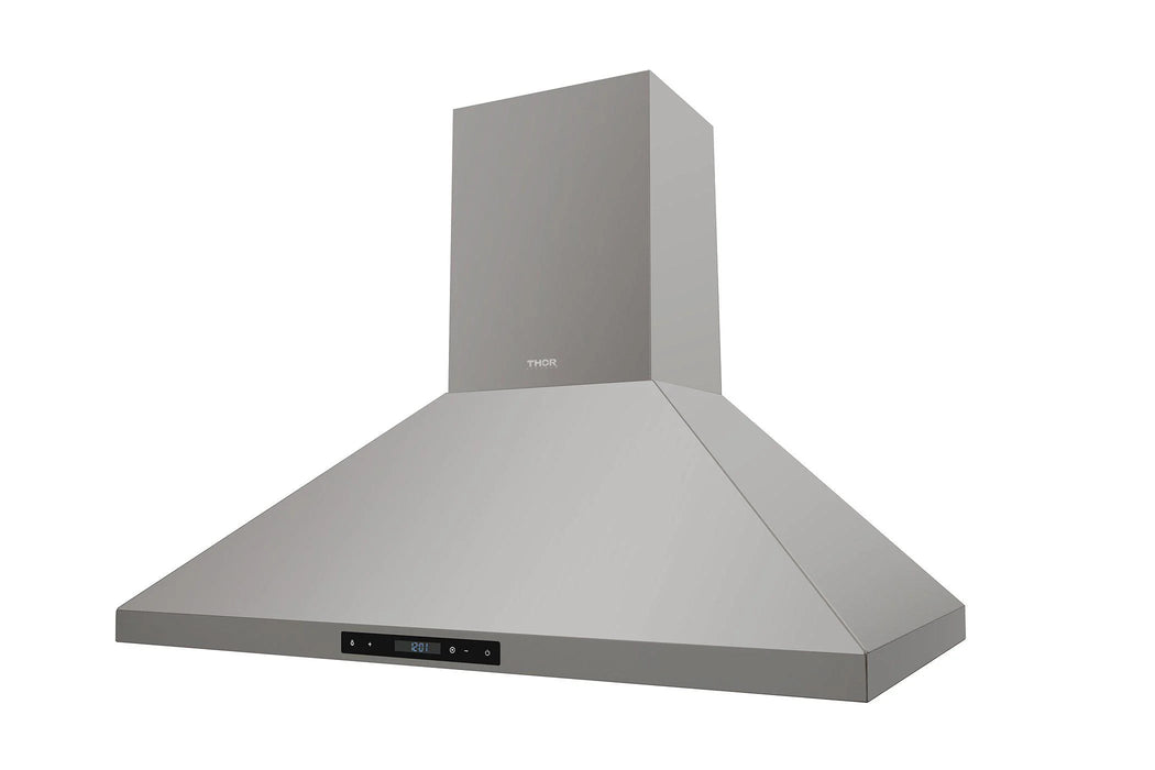 Thor Kitchen Package - 36" Gas Range, Range Hood, Refrigerator, Dishwasher, AP-TRG3601-3