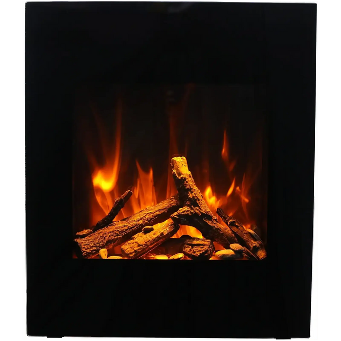 Amantii Corner Wall Mount Smart Electric Fireplace - 24" x 28"