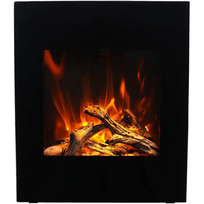 Amantii Corner Wall Mount Smart Electric Fireplace - 24" x 28"