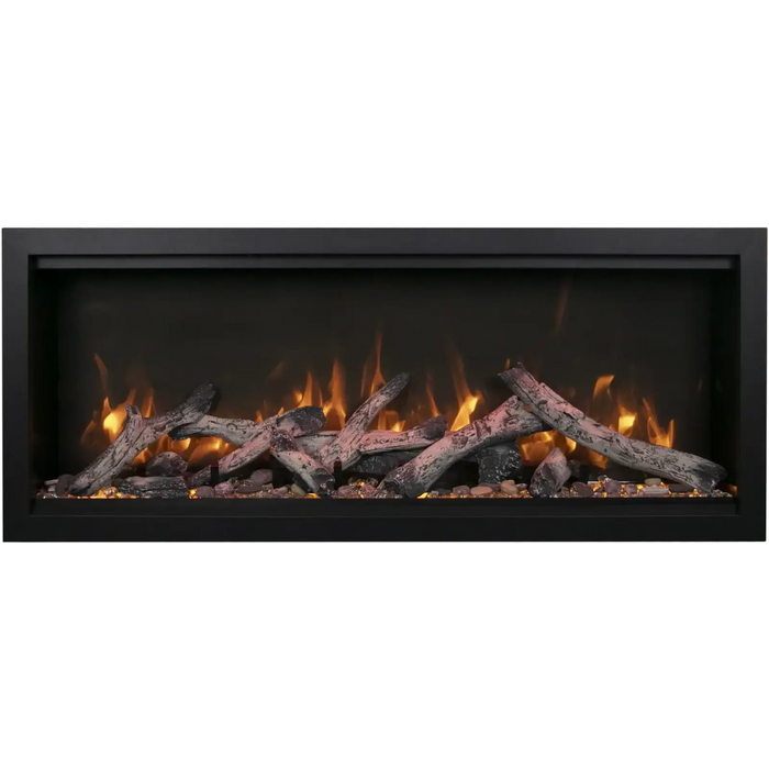 Bespoke Amantii Symmetry Xtra Tall Electric Fireplace - Thermostatic Remote, WiFi, Media Options