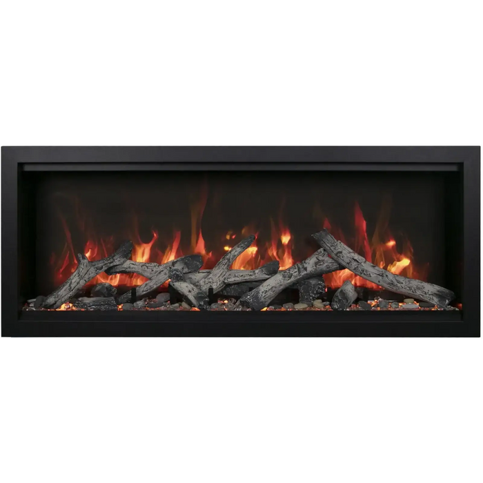 Bespoke Amantii Symmetry Xtra Tall Electric Fireplace - Thermostatic Remote, WiFi, Media Options