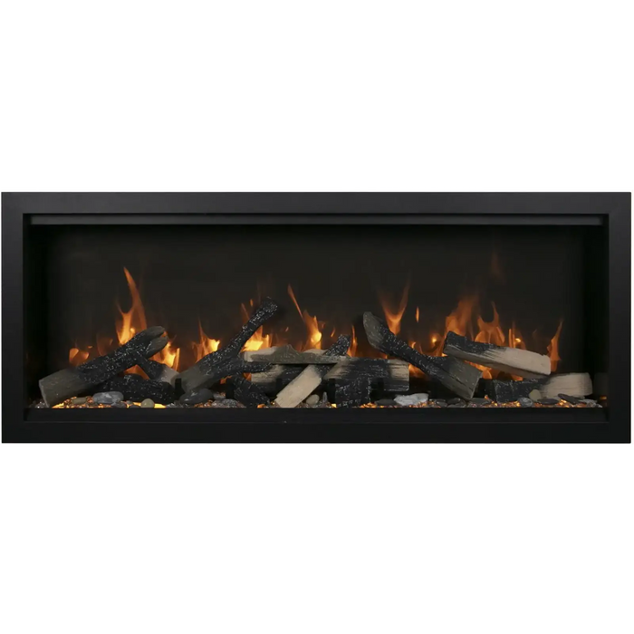 Bespoke Amantii Symmetry Xtra Tall Electric Fireplace - Thermostatic Remote, WiFi, Media Options