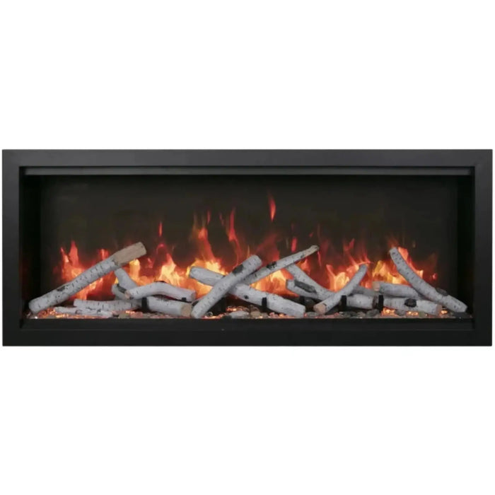 Bespoke Amantii Symmetry Xtra Tall Electric Fireplace - Thermostatic Remote, WiFi, Media Options