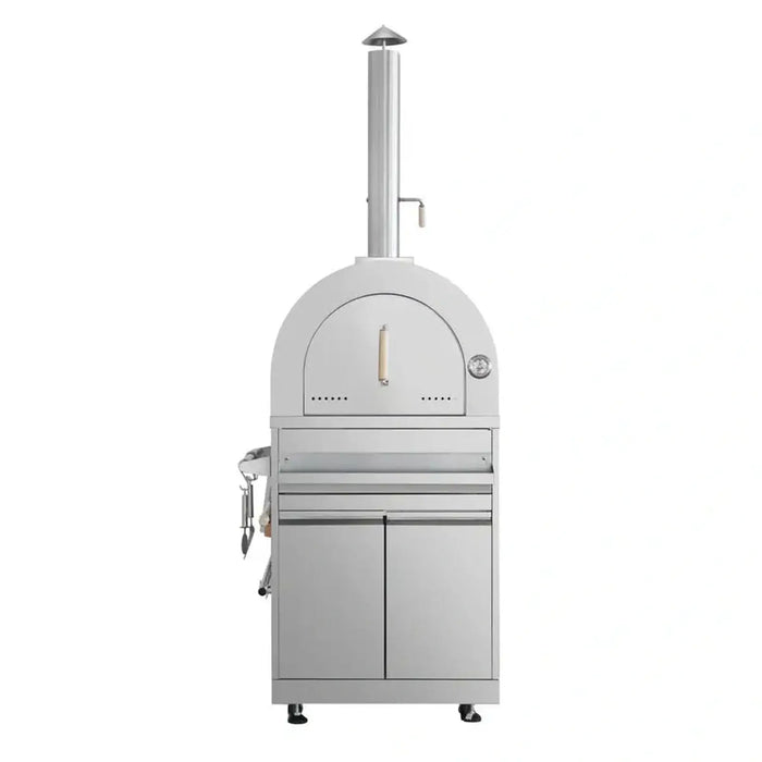 Thor Kitchen - Outdoor Kitchen Pizza Oven and Cabinet, MK07SS304