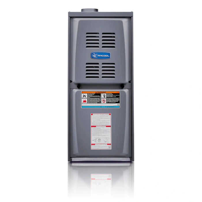 MRCOOL 135K BTU Upflow Furnace with 80% AFUE and ECM Motor in a Compact 24.5" Cabinet