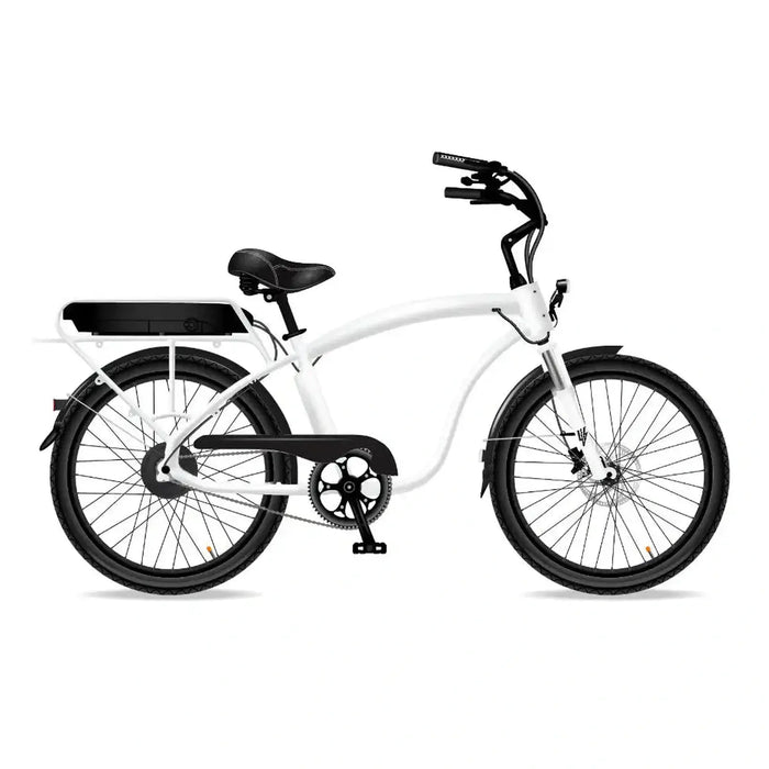 Model C E-bike – White - By Electric Bike Company