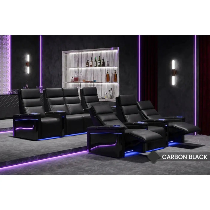 Monza Valencia Carbon Fiber Home Cinema Seats