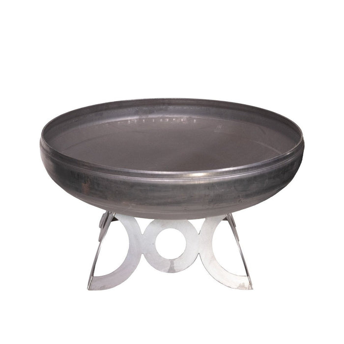 Ohio Flame 24" Liberty Fire Pit - Stylish Circular Base