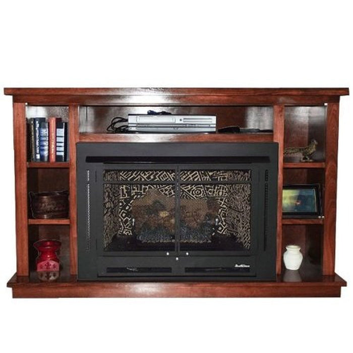 Buck Stove Prestige Manhattan Mantel in Cherry