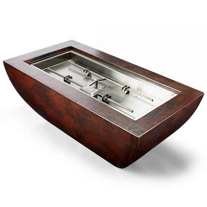 HPC Fire Copper Phoenix Fire Bowl: Harness the Flame with H-Burner and Electronic Ignition 120VAC