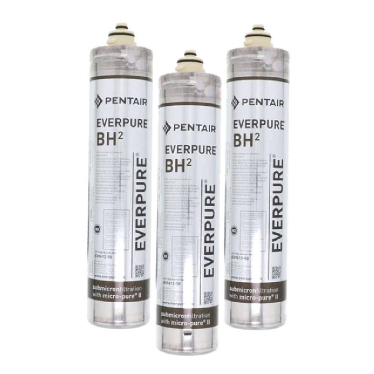 Pack of 3 Everpure BH2 Filter Cartridges — Lusso Home Designs