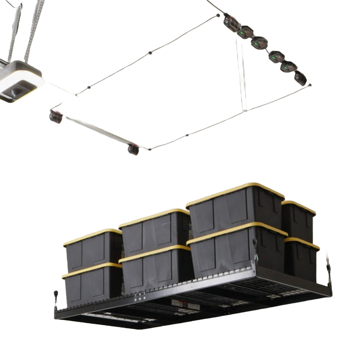 SmarterHome Platform Storage Lifter - 4' x 8' Dimensions, 400 lbs Capa ...