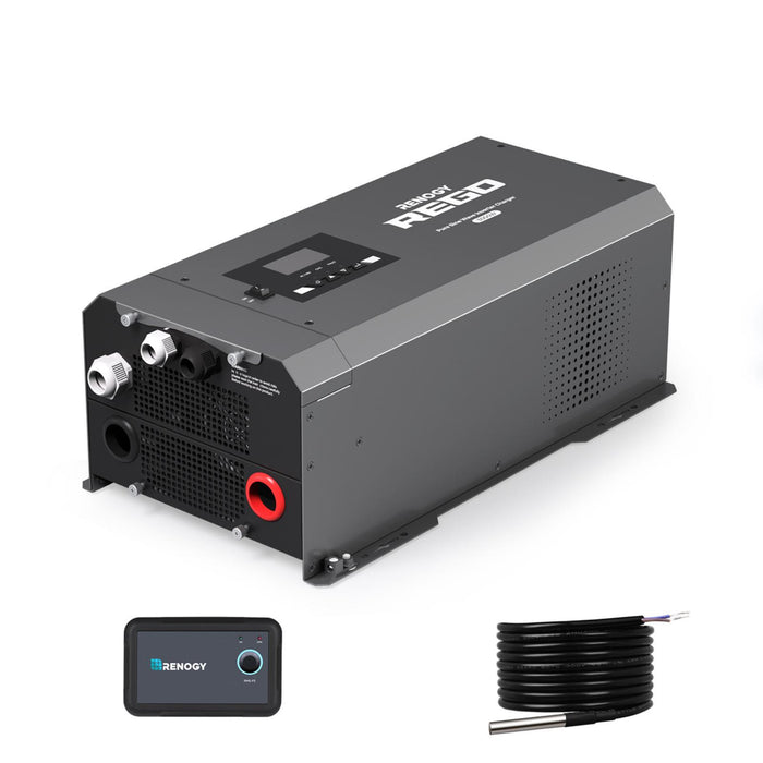 Renogy 12v 3000w Power Frequency Inverter Charger Is Adaptable - 100 To 120vac