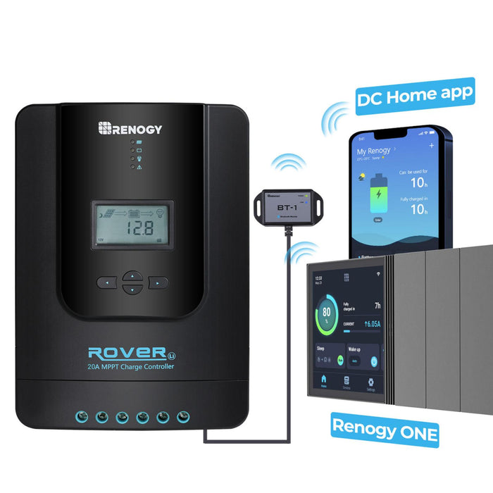 Renogy Rover Li 20 Amp MPPT Solar Charge Controller