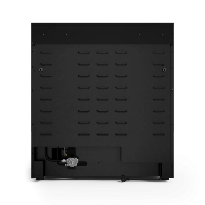 Gordon Ramsay by THOR Kitchen 36" 6.0 cu. ft. Professional Propane Gas Range with Tilt Panel Touch Control, Self-Clean and Air Fry in Matte Black, RSG36BLP