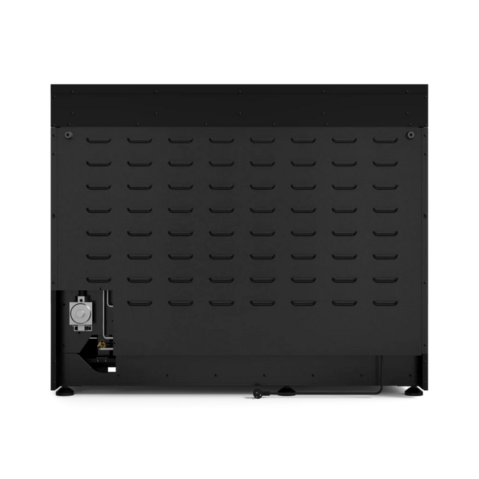 Gordon Ramsay by THOR Kitchen Package - 48" Gas Range, 36" Refrigerator with Ice Maker and Dishwasher in Black Matte with Stainless Steel Accents, AP-RSG48EBLP-SS-2