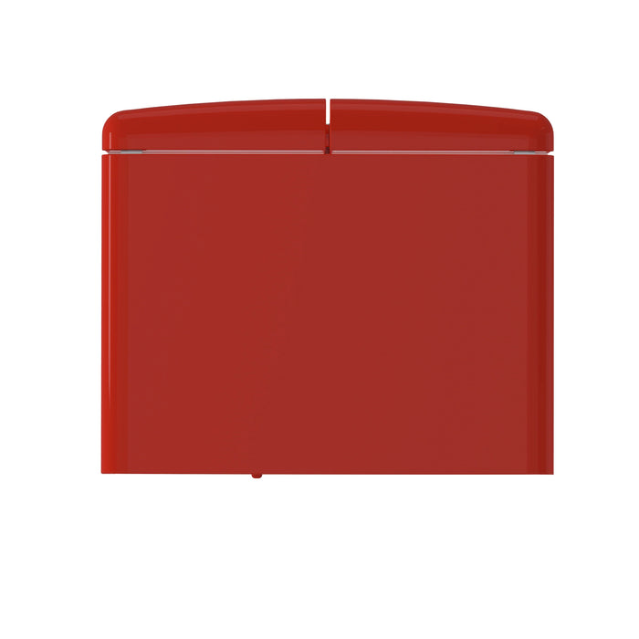 FORNO Espresso Luigi 33" 18 cu. ft. French Door Refrigerator in Red, FFFFD1791-33RED
