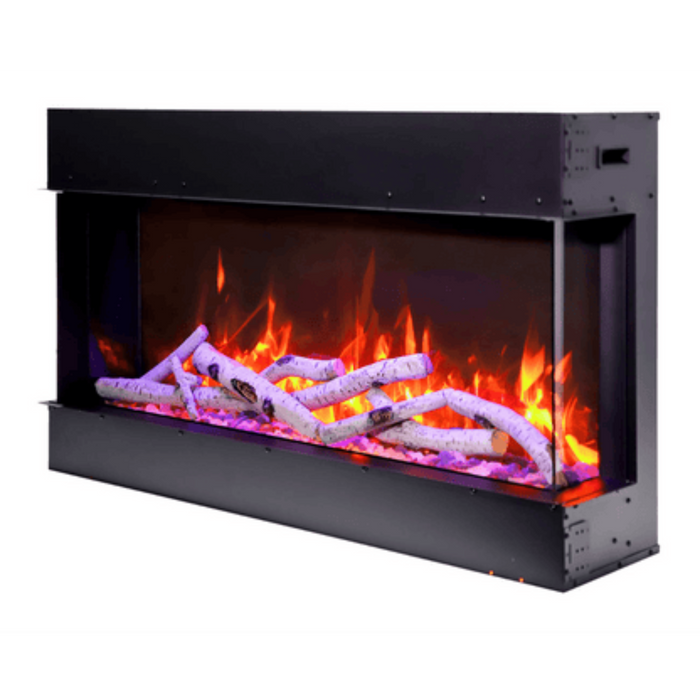 Remii 40" 3 Sided Electric Fireplace – 10 5/8" Depth