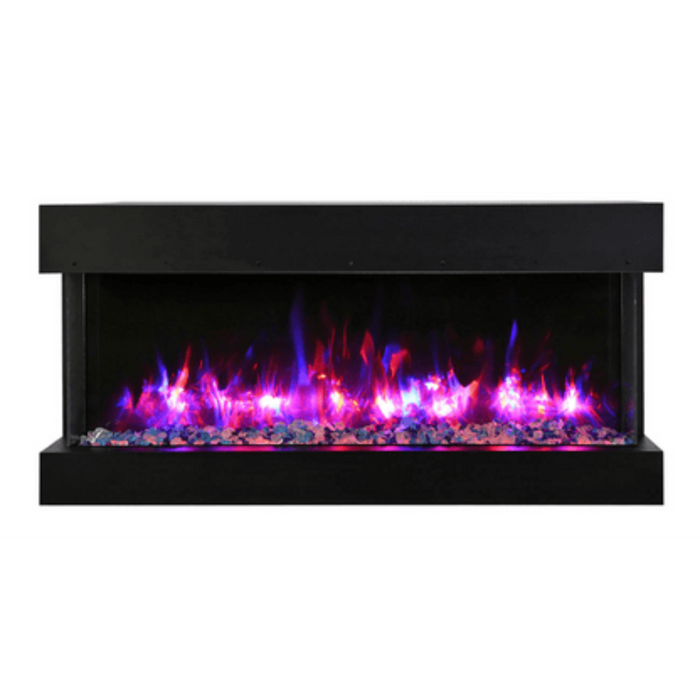 Remii 40" 3 Sided Electric Fireplace – 10 5/8" Depth