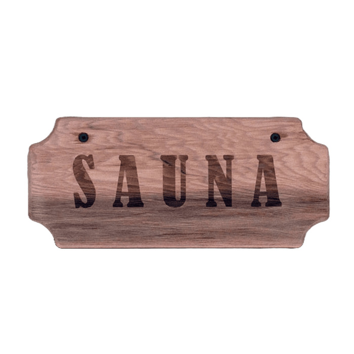 Leisurecraft 5" x 11" Sauna Sign