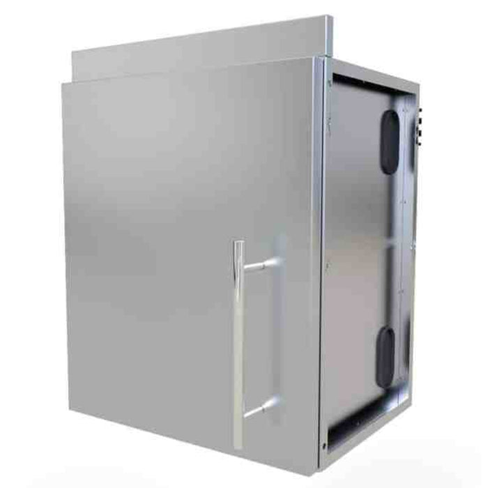 Upper Wall Left Swing Door Cabinet - 18" In Height