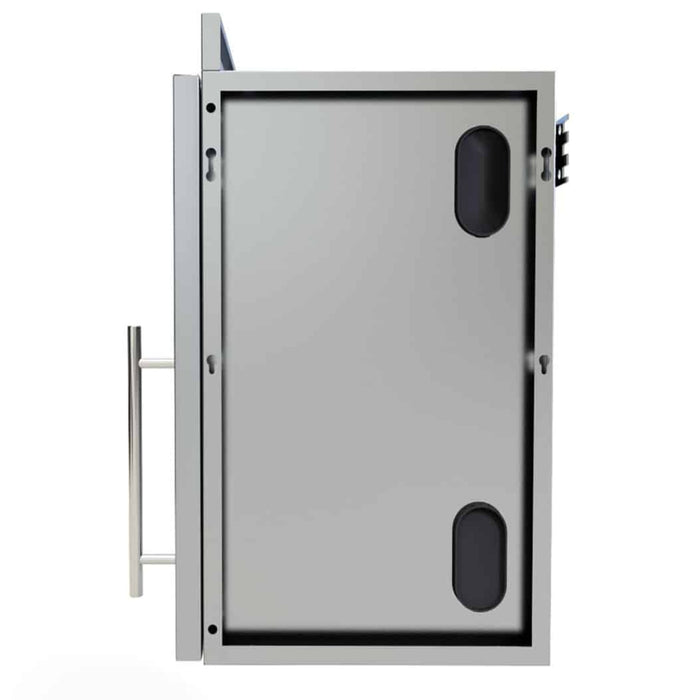 Upper Wall Left Swing Door Cabinet - 18" In Height