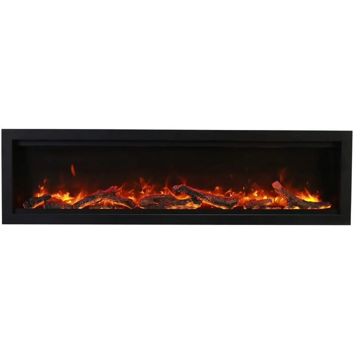 Amantii Tru View XL Deep Smart Electric Fireplace: Sleek Design for Stylish Built-In Ambiance