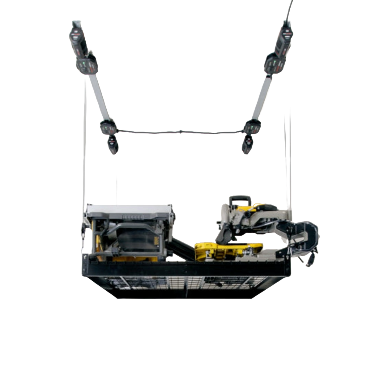 SmarterHome 4' x 4' Platform Storage Lifter - 400 lbs Capacity — Lusso ...