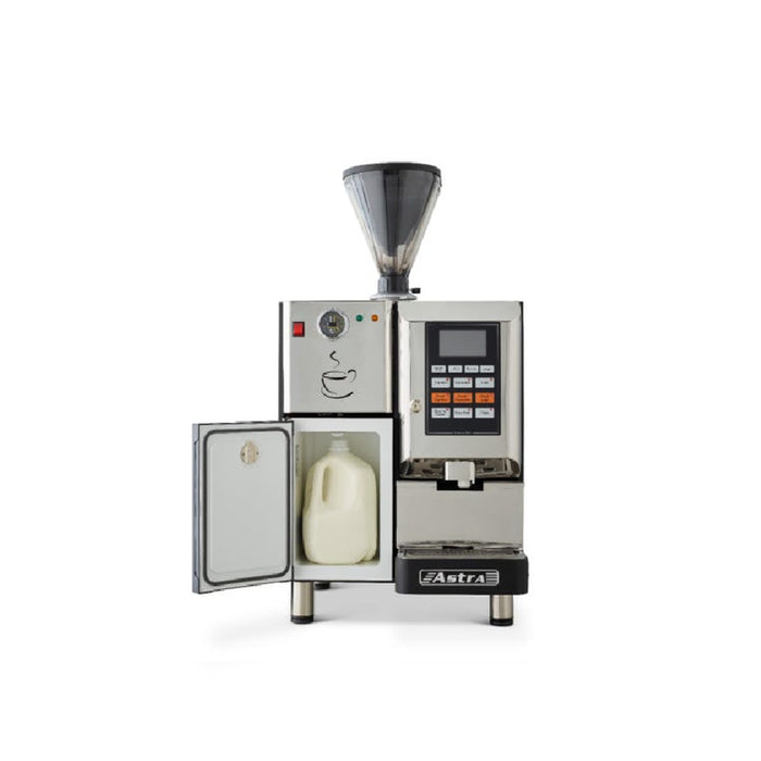 Astra Super Automatic Espresso Machine - 1-Step Double Hopper 110V