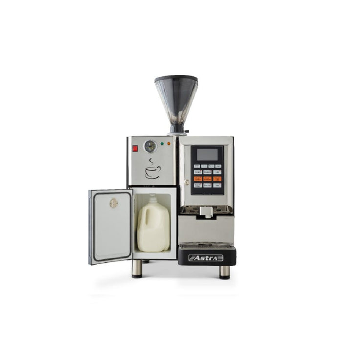 Astra Super Automatic Espresso Machine - 1-Step Double Hopper 110V