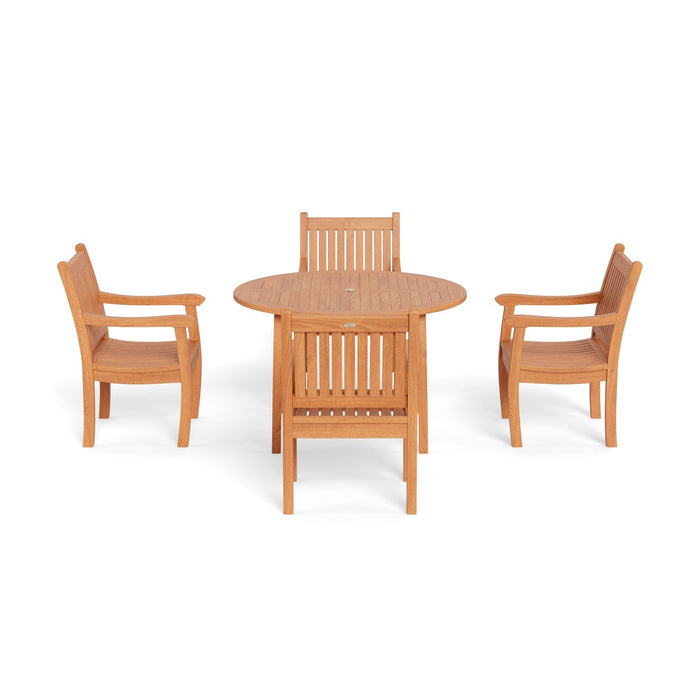 Tortuga Outdoor Jakarta 5Pc Teak Dining Set