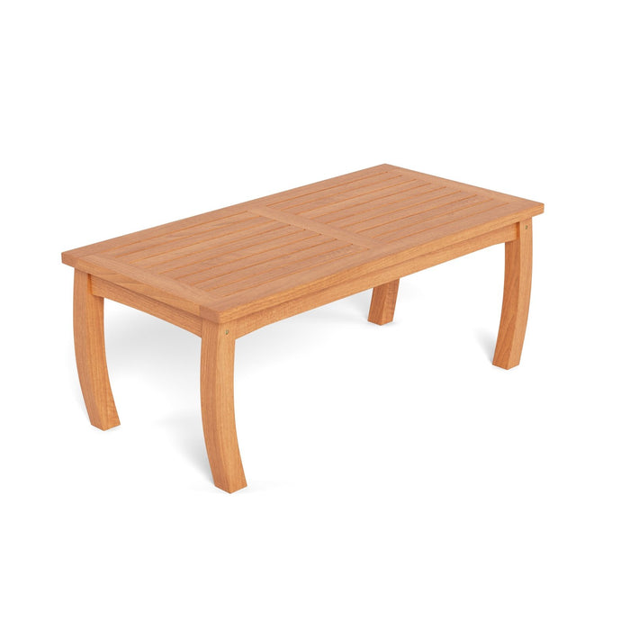 Tortuga Outdoor Jakarta Teak - Rectangle- 20' X 40' Coffee Table