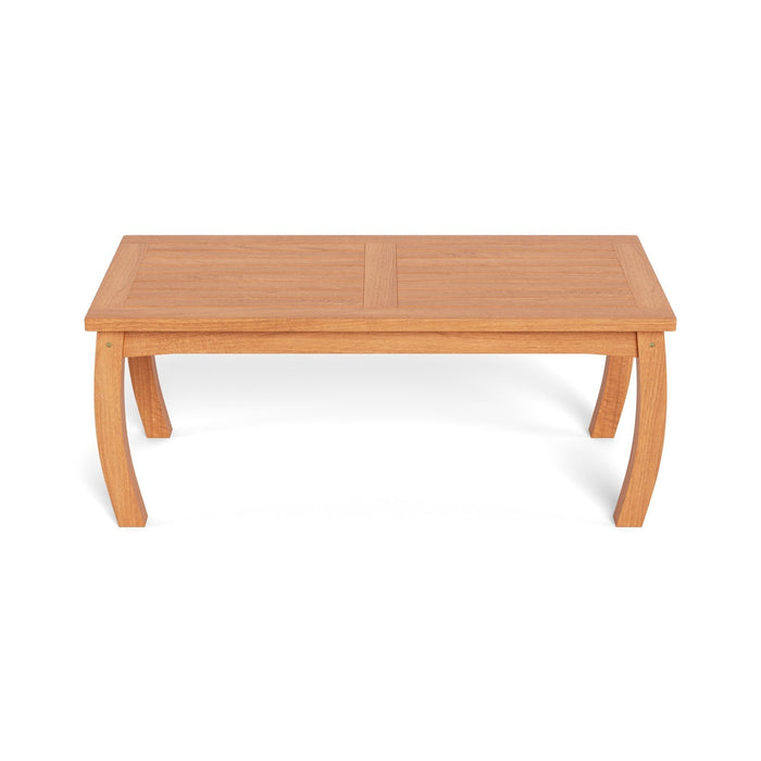 Tortuga Outdoor Jakarta Teak - Rectangle- 20' X 40' Coffee Table