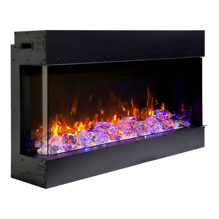 Remii 60" 3-Sided Electric Fireplace: Sleek Design, 10 5/8" Depth