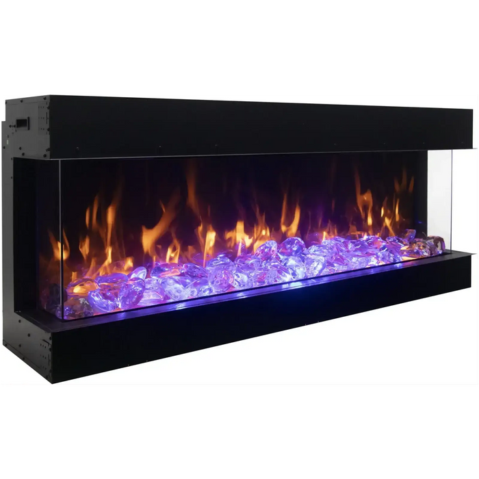 Amantii Tru View XL Deep Smart Electric Fireplace: Sleek Design for Stylish Built-In Ambiance