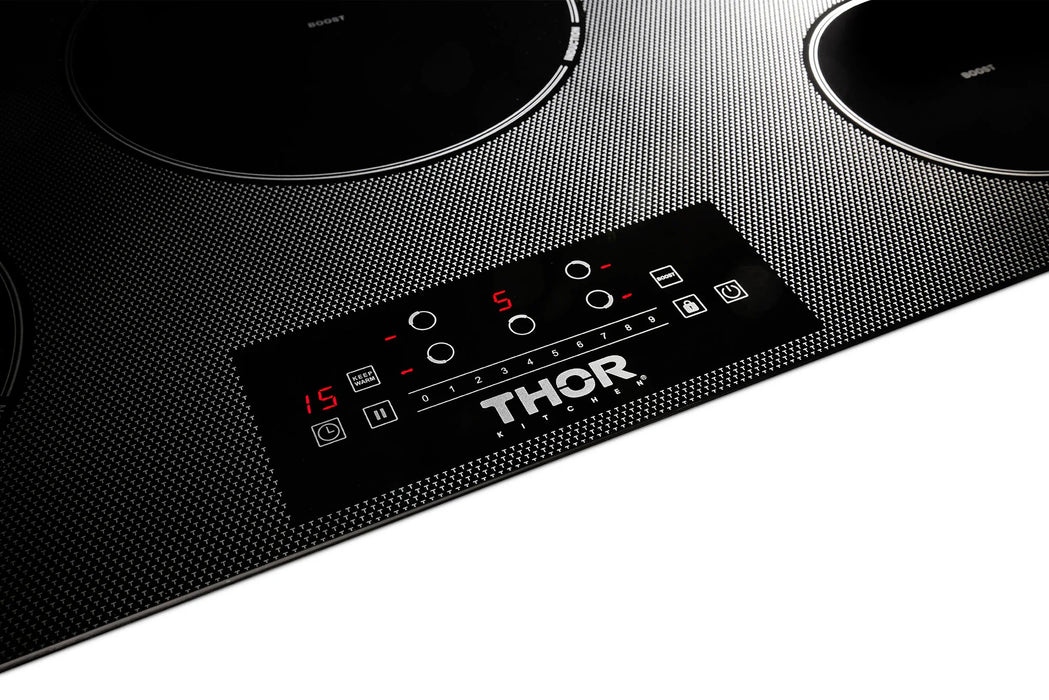 Thor Kitchen Package - 36" Induction Cooktop, Range Hood, Microwave, AP-TIH36-5