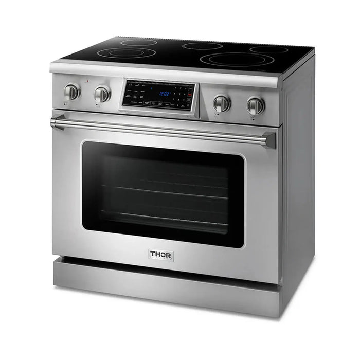 Thor Kitchen - 36" Tilt Panel Professional Electric Range, TRE3601