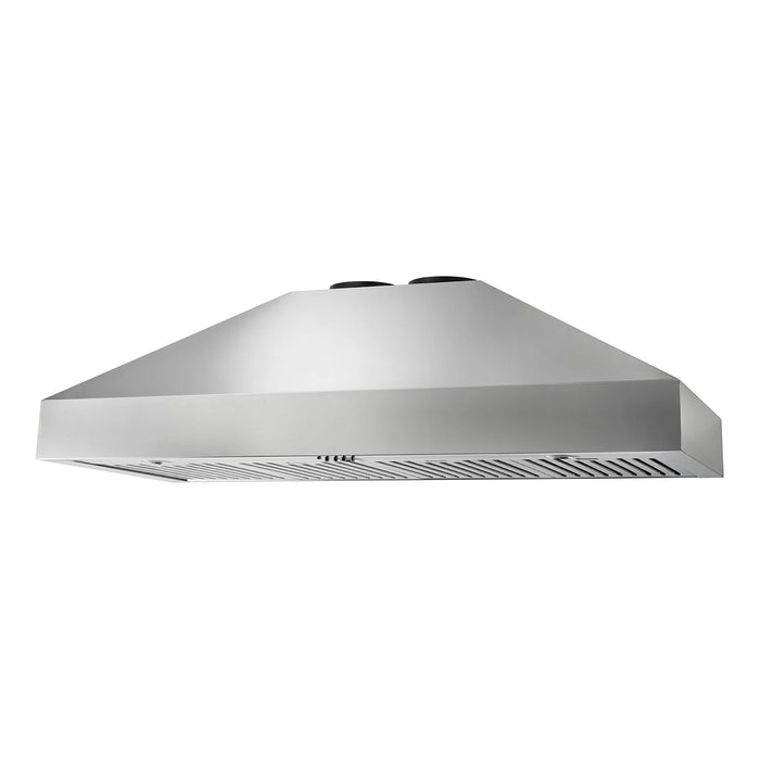Thor Kitchen Package 48" Gas Range, Range Hood, Refrigerator with Water and Ice Dispenser, Dishwasher, Microwave, AP-HRG4808U-W-9